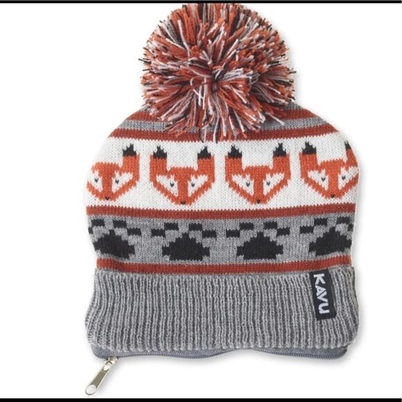 Kavu Foxy Tiny Beanie Pouch - Picture 1 of 4